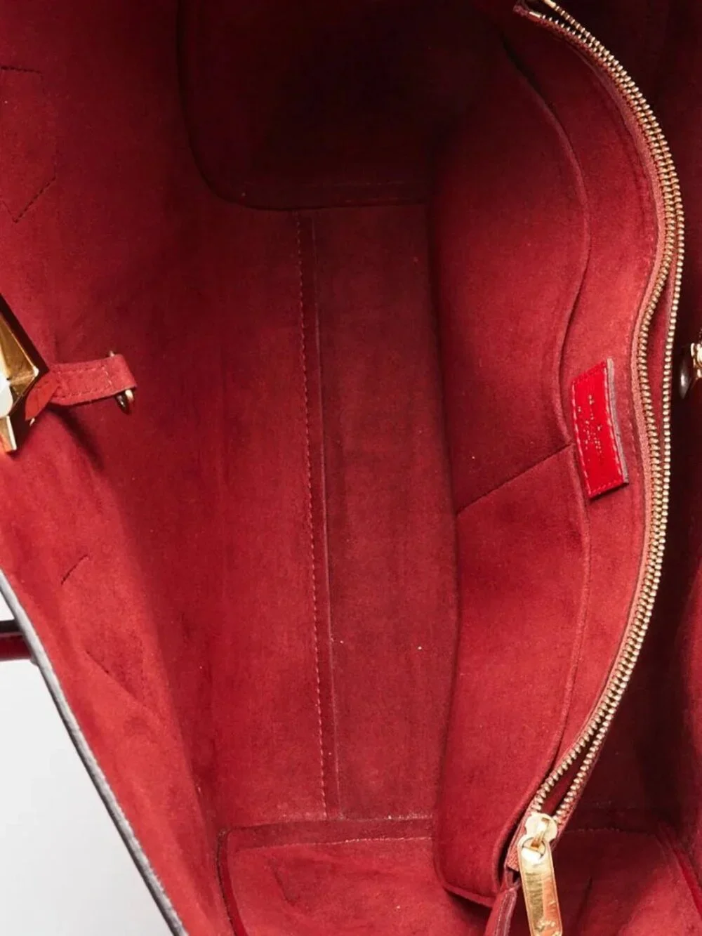 Louis Vuitton Monogram Canvas and Cerise Leather Kimono MM Tote Bag